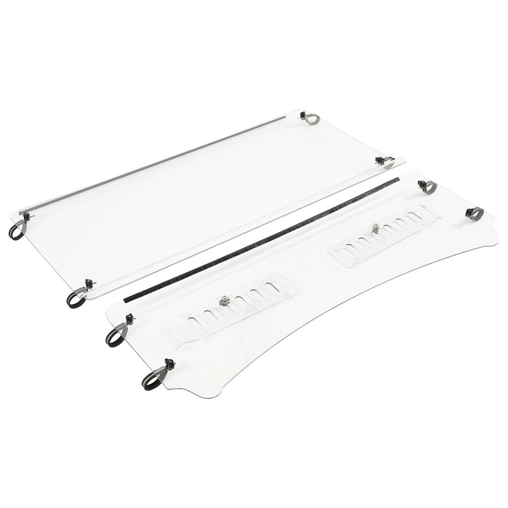 2 Piece Clear Front Vented Windshield for Kubota RTV1140 CPX (2009–2016)
