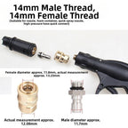Foam Tool Adapter M14x15 Quick Connect Brass Fitting for Pressure Washer