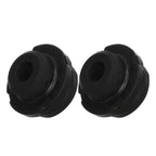 2 x Black Radiator Lower Insulator Socket for Kia Rio, Soul 1.6L (2011-2019)