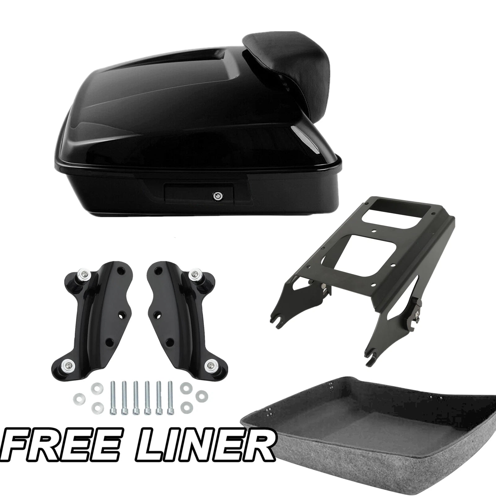 Trunk Pad Mount Rack for Harley Touring (2009–2013)