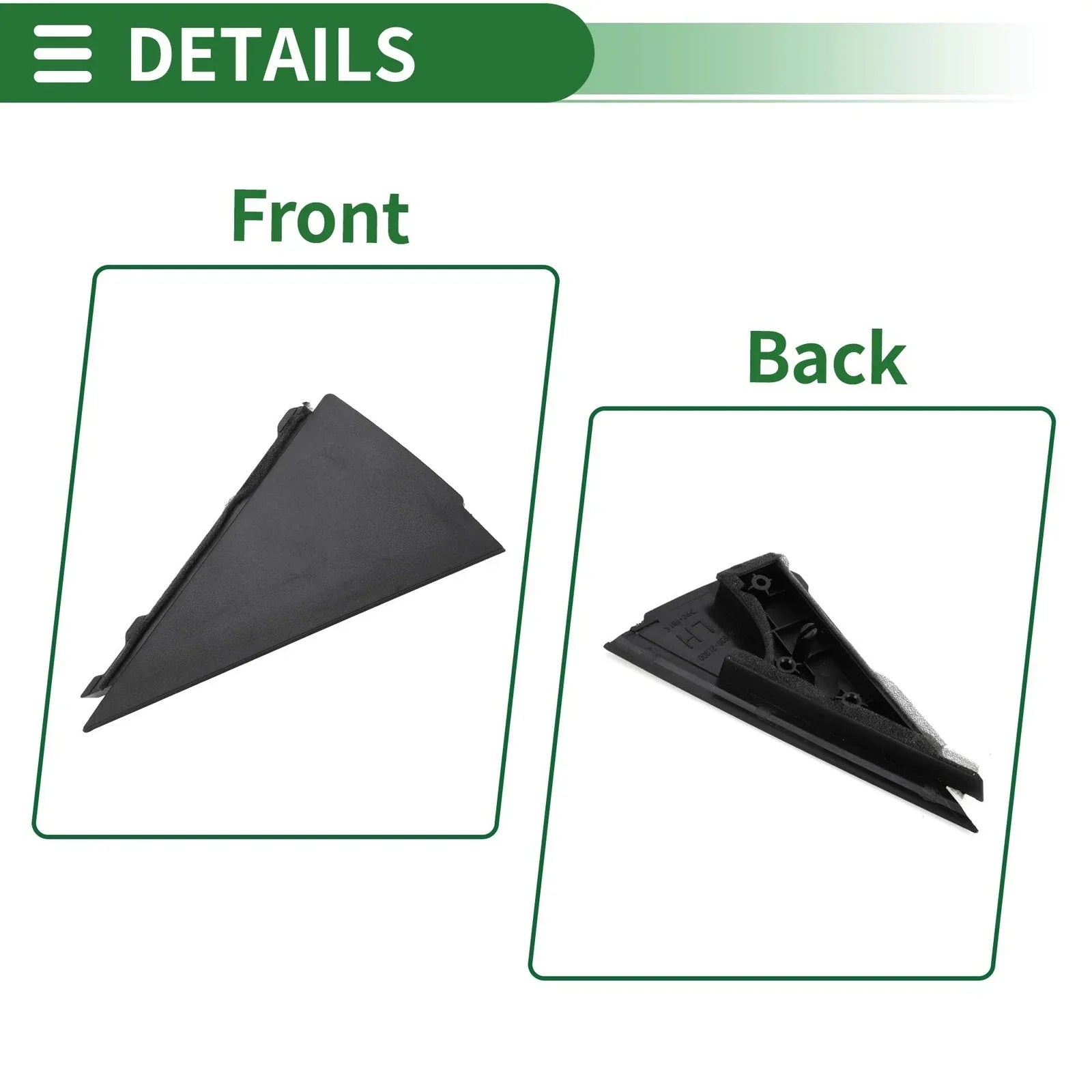 Front Left Pillar Triangle Trim for Hyundai i30 (2008)