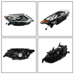 Right Side Headlight Assembly for Nissan Rogue (2017–2019)