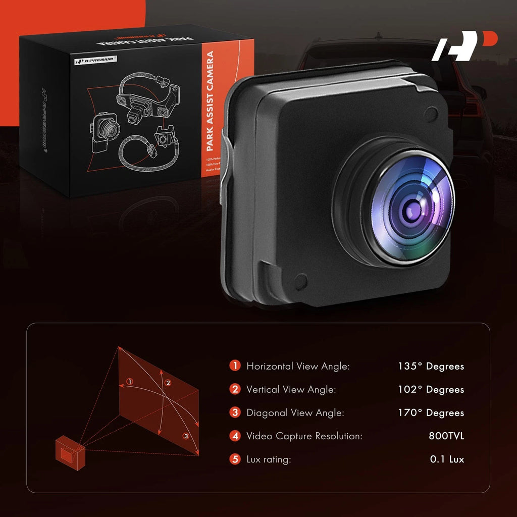 Rear View Backup Park Assist Camera for Jeep Compass (2017-2021)
