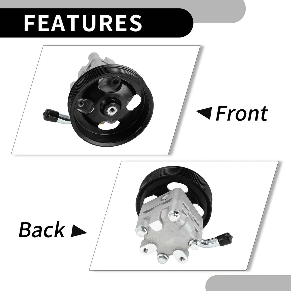 1 Pc Power Steering Pump with Pulley 491109N00A for Nissan Altima (2007–2012)