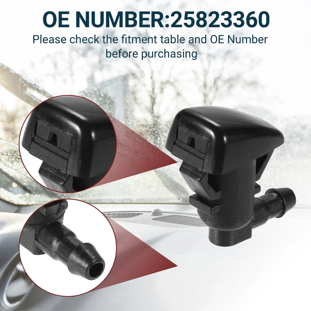 Windshield Washer Nozzle Set for Chevrolet Traverse (2018–2023)