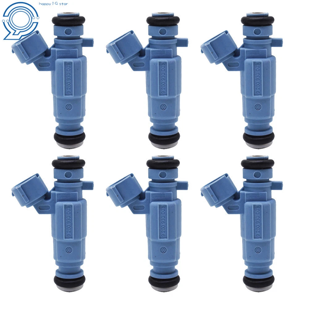 Set of 6 Fuel Injectors for Kia Sorento (2003–2005) 3.5L
