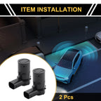 2 Pcs Bumper Reverse Backup Parking Sensor for Ford F-250 F-350 F-450 (2008–2016)