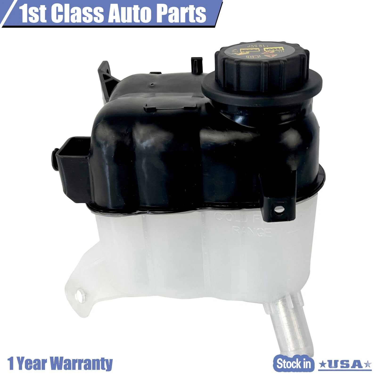 Radiator Coolant Reservoir Tank for Ford Explorer Lincoln MKS (Year Range)
