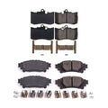 PowerStop Z17 Low-Dust Ceramic Disc Brake Pads Kit for Lexus GS350 IS350 (2013–2019)