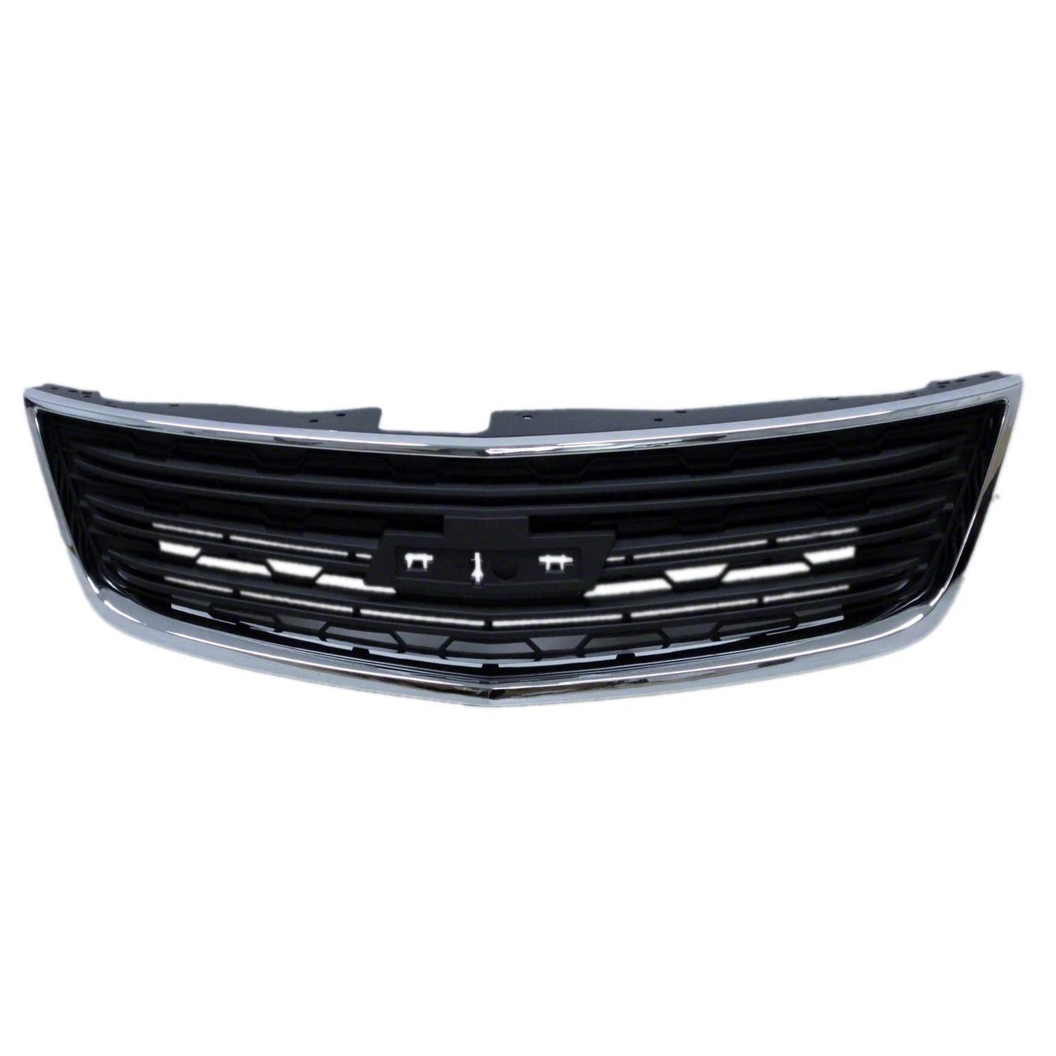 Front Grille Replacement Gray Chrome ABS Plastic for 2013–2017 Chevy Traverse