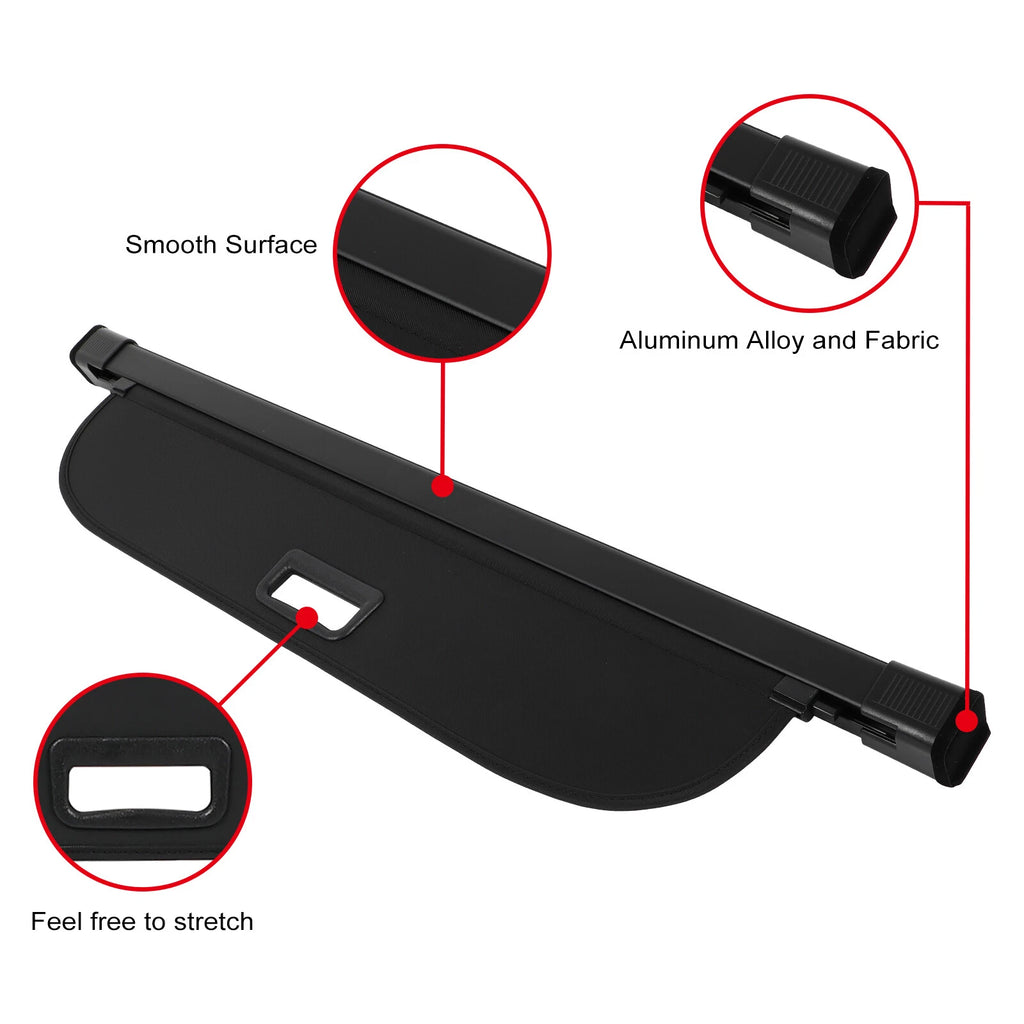 Retractable Rear Cargo Security Trunk Cover for Honda CR-Z (2011–2016)