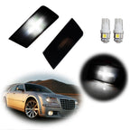 Set of 2 Smoked LED Front Fender Side Marker Lights for Chrysler 300
