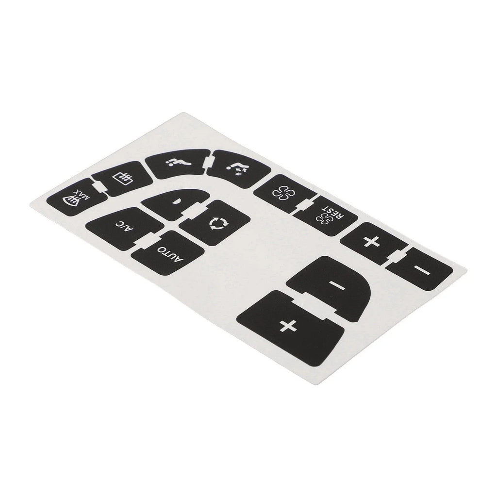 Stickers Set for Citroen C4 Grand Picasso Climate Buttons