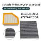 AIR FILTER & CABIN FILTER for Nissan Rogue (2021���2023)
