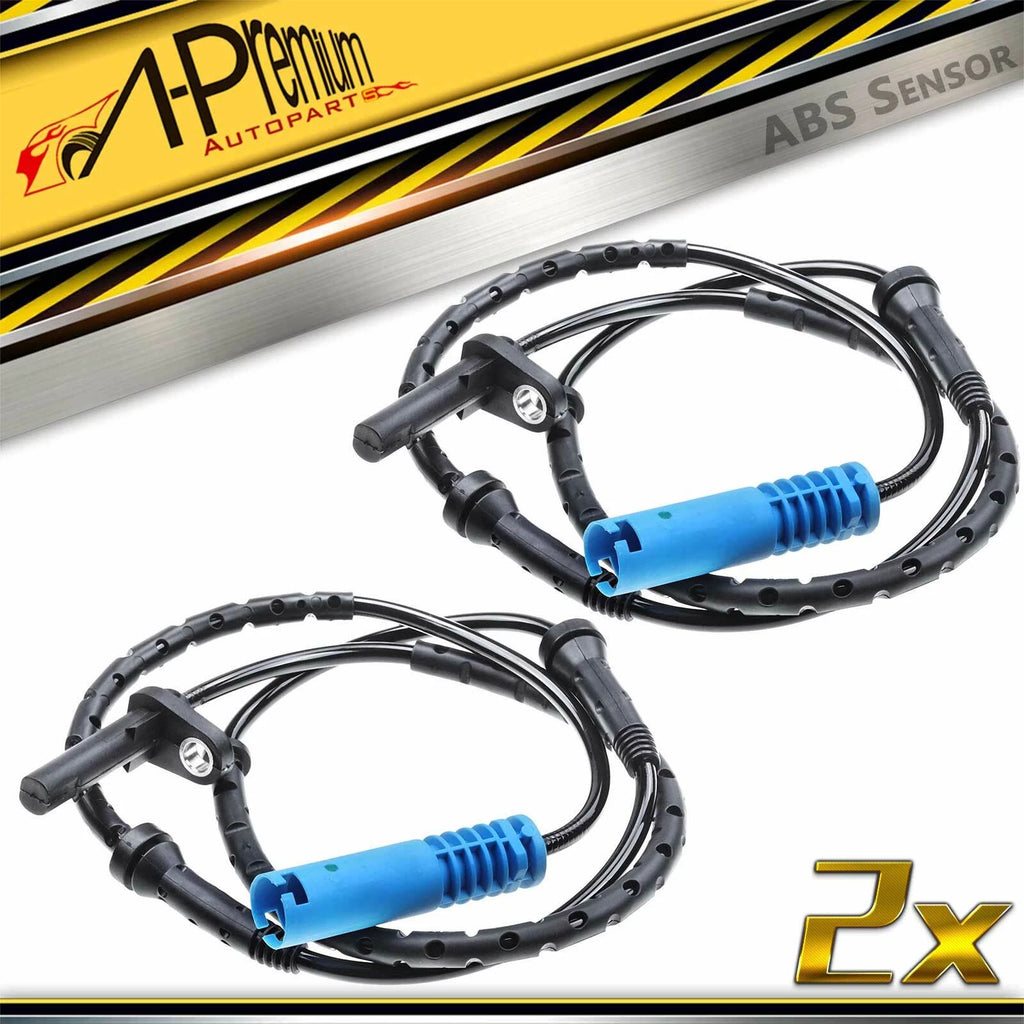 2X Rear ABS Wheel Speed Sensor for BMW 745i 745Li (2003–2005)