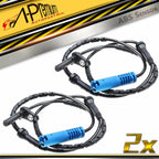 2X Rear ABS Wheel Speed Sensor for BMW 745i 745Li (2003–2005)