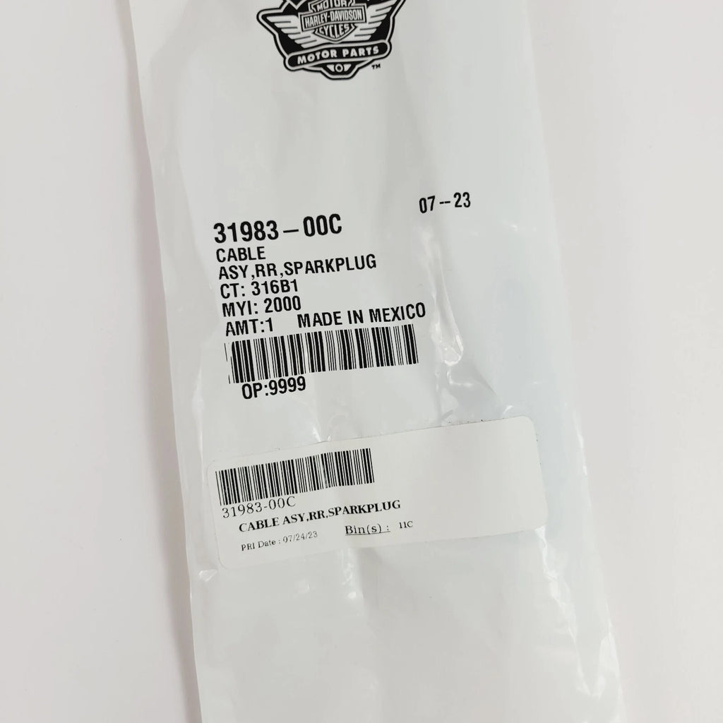 Rear Ignition Coil Wire for Harley-Davidson Softail (2000–2017) 31983-00C