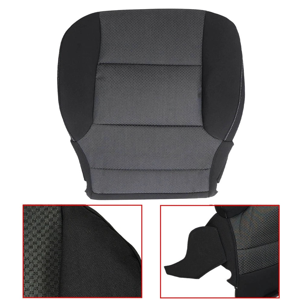 Driver Bottom Cloth Seat Cover for Chevy Silverado 1500 2500HD (2014–2019)