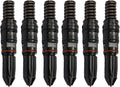 6X Fuel Injector 3016676 for Cummins NTA855-G3 KTA19 QSK19 (Diesel)