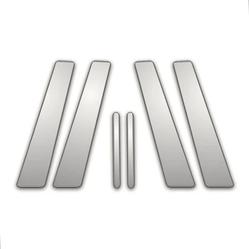 Chrome Pillar Posts 6 Piece Set for Volkswagen GTI (2010–2012)