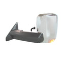 Replacement Chrome Driver Side Door Mirror w/Power Folding w/Memory
