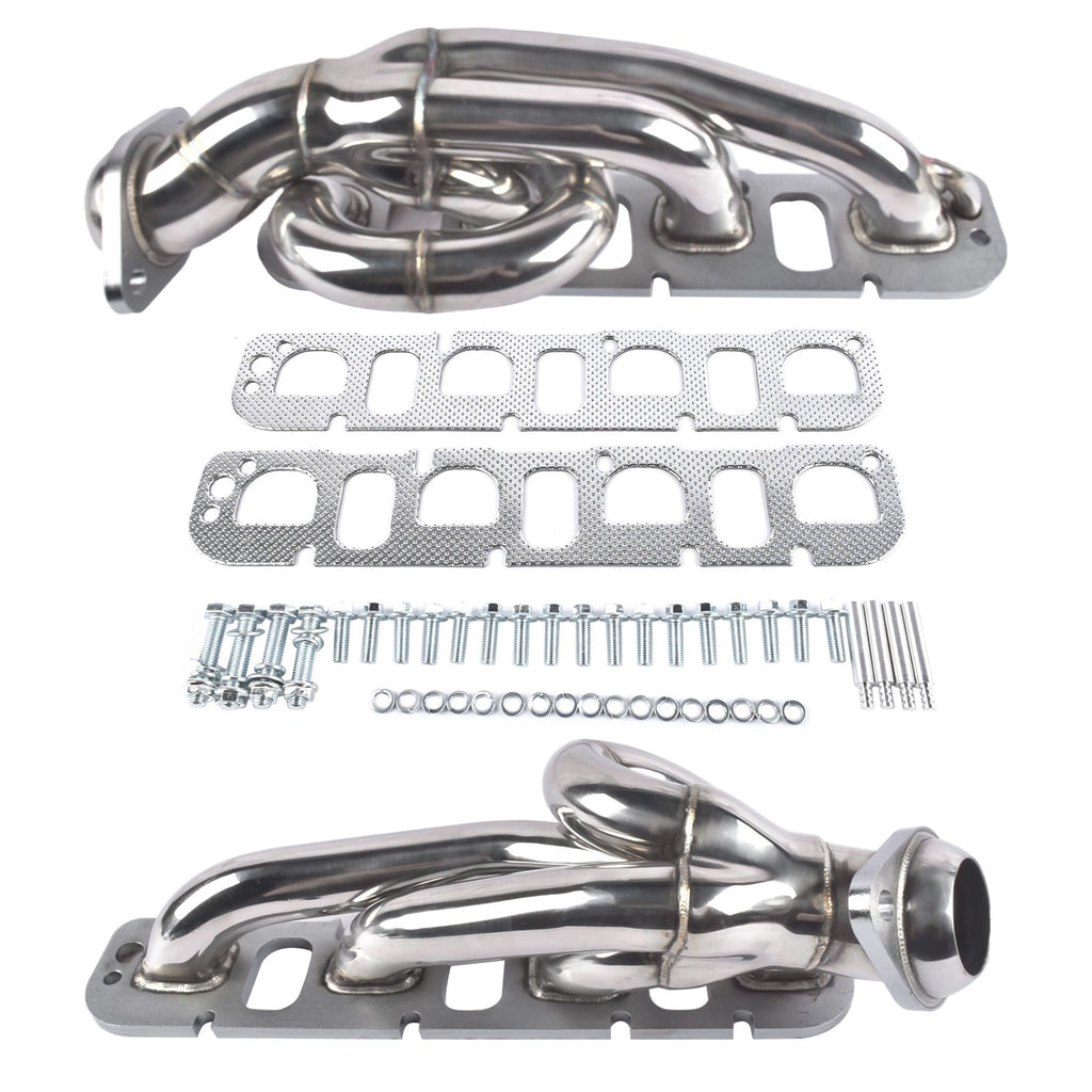 Exhaust Shorty Headers for Dodge Ram 1500 HEMI V8 5.7L (2009–2017)