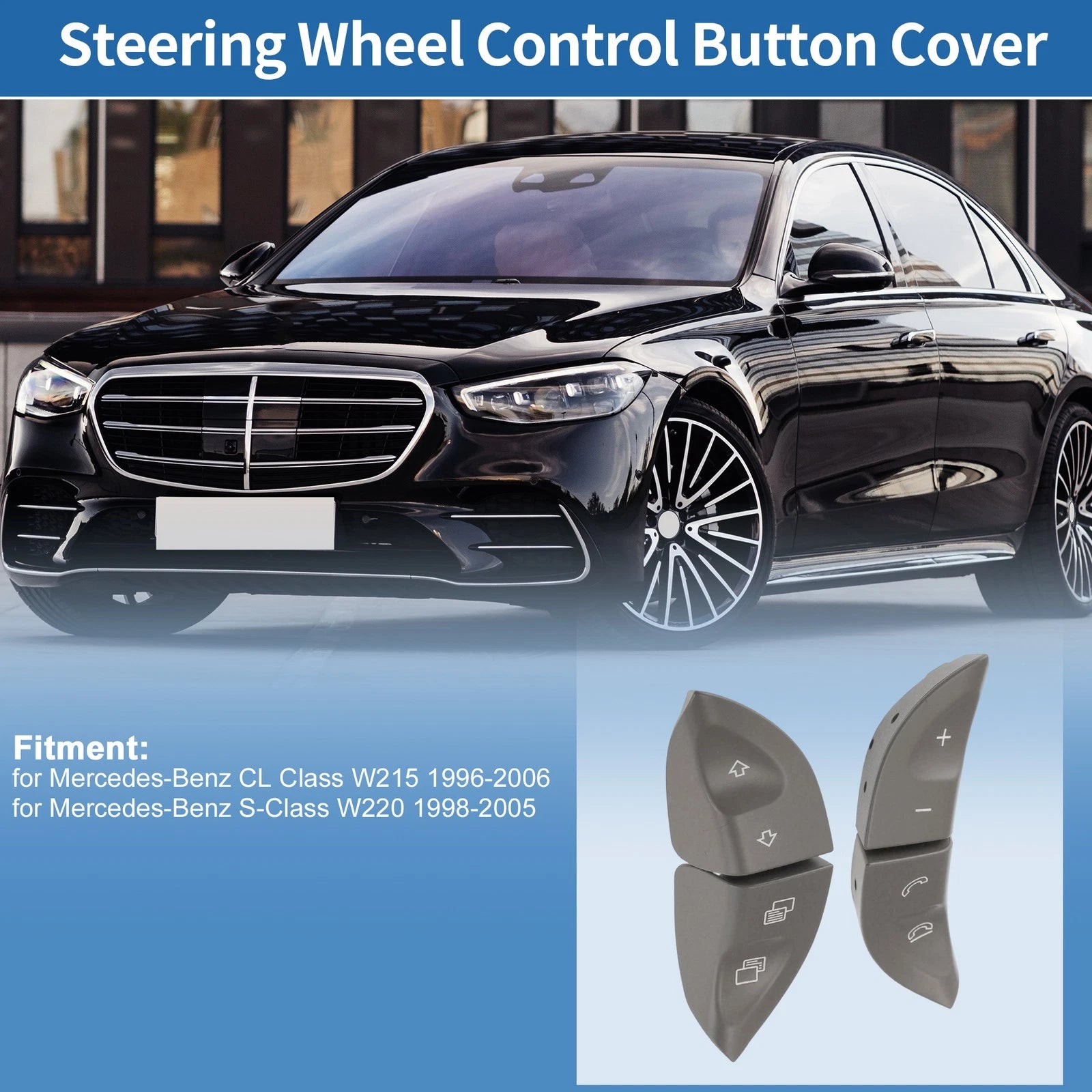Steering Wheel Buttons for Mercedes-Benz CL Class (1996–2006) No.2208210679