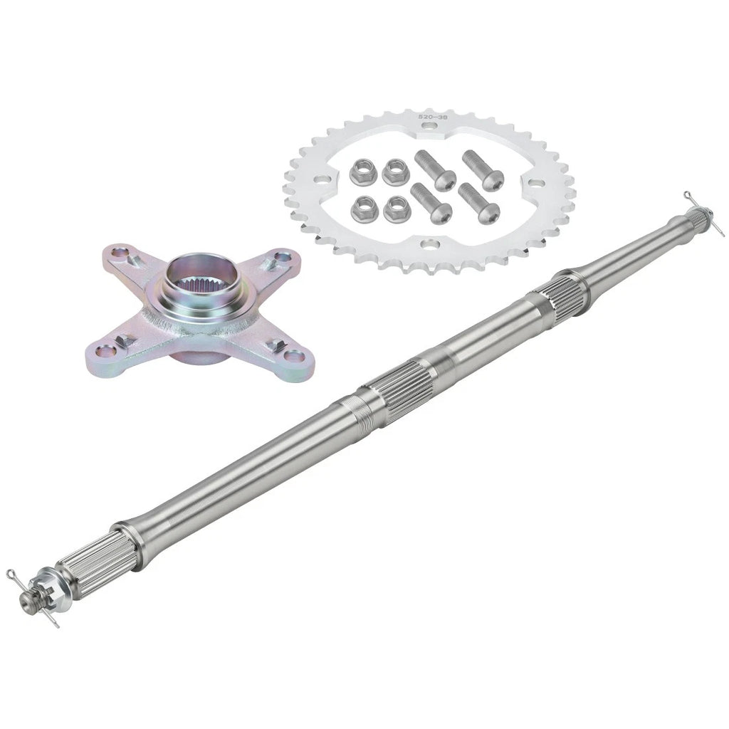 Rear Axle Shaft Sprocket Hub Kit for Yamaha YFM350 Raptor 350 (2004–2013)