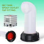 2 Inch Drain Nozzle Tap Cap Valve Fitting for IBC Water Tank