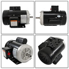 1 HP Electric Motor for Equipment (115/230V, 5/8'' Shaft, 1725 RPM)
