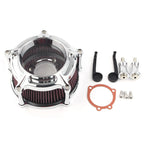 Air Cleaner Intake Filter for Harley Dyna Softail Fatboy Touring Glide (CHR)