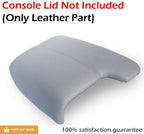 Center Console Armrest Cover for Honda Accord (2013–2017) Gray Leather Synthetic