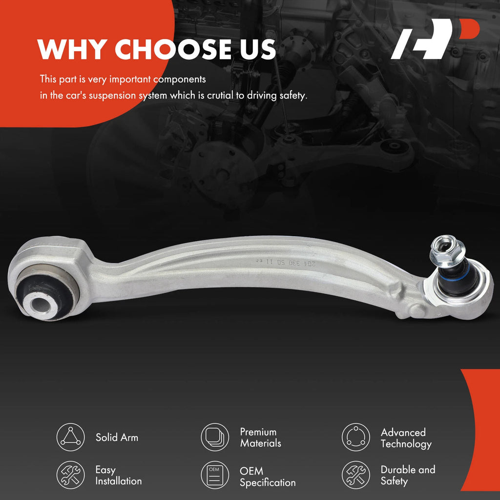 Front Right Lower Control Arm with Ball Joint for Mercedes-Benz W204 (2007–2014)