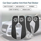 Set of 1 Car Door Leather Anti Kick Pad Sticker for Audi A3 (2021–2024)