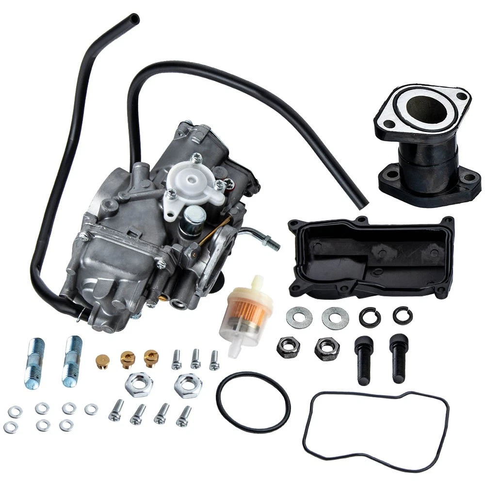 Carburetor & Intake Manifold Boot for Yamaha Big Bear 350 YFM350 (1987–1998)