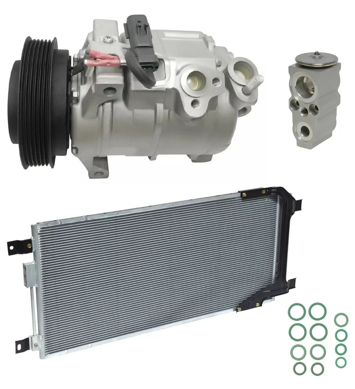 AC Compressor Kit With Condenser for Ram 2500 6.4L (2021–2022)