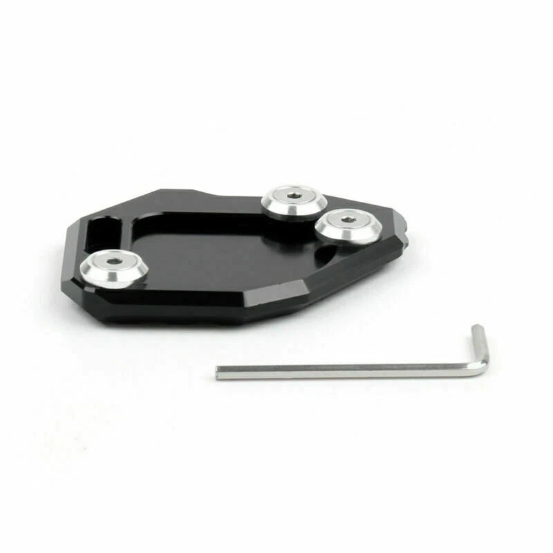 Side Stand Kickstand Plate Pad for BMW F800GS F800 GS (2008–2015) T9 Black