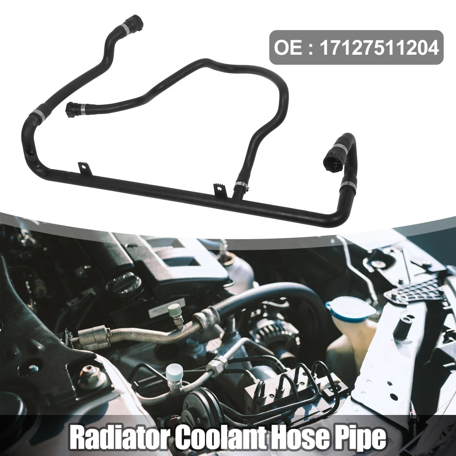 Radiator Coolant Hose 17127511204 for BMW 3 Series 318 Ti (2002–2005)