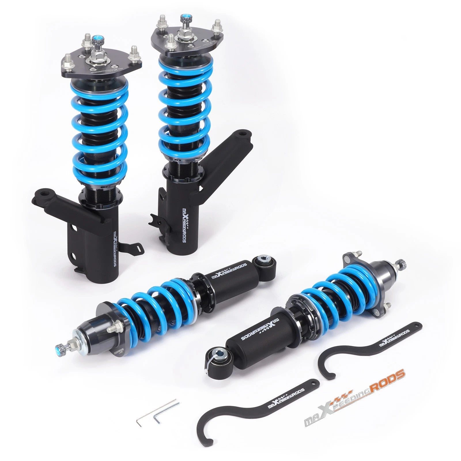 Set of 2 T6 Coilovers Strut Kit w/24 Level Damping for Acura RSX (2002–2006)