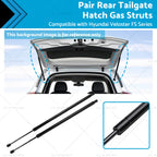 Pair Rear Tailgate Hatch Gas Struts for Hyundai Veloster (2012–2018)