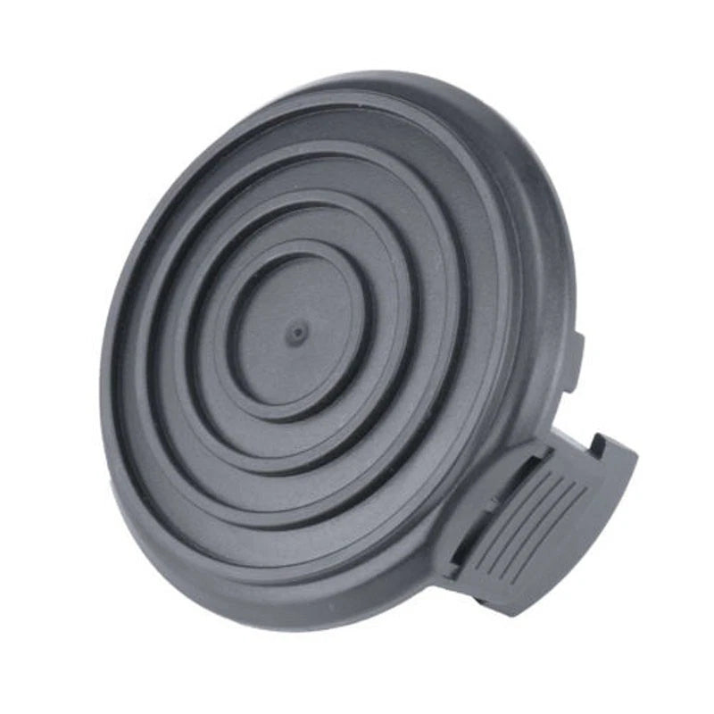 Set of 3 Trimmer Spool Caps for (8.83.8cm, ABS, Black)