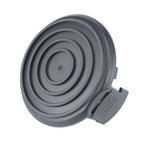 Set of 3 Trimmer Spool Caps for (8.83.8cm, ABS, Black)