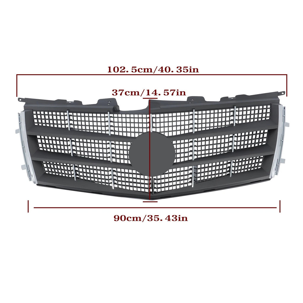 Front Upper Grille Molding Chrome for Cadillac CTS (2008–2011) 25896043