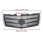 Front Upper Grille Molding Chrome for Cadillac CTS (2008–2011) 25896043