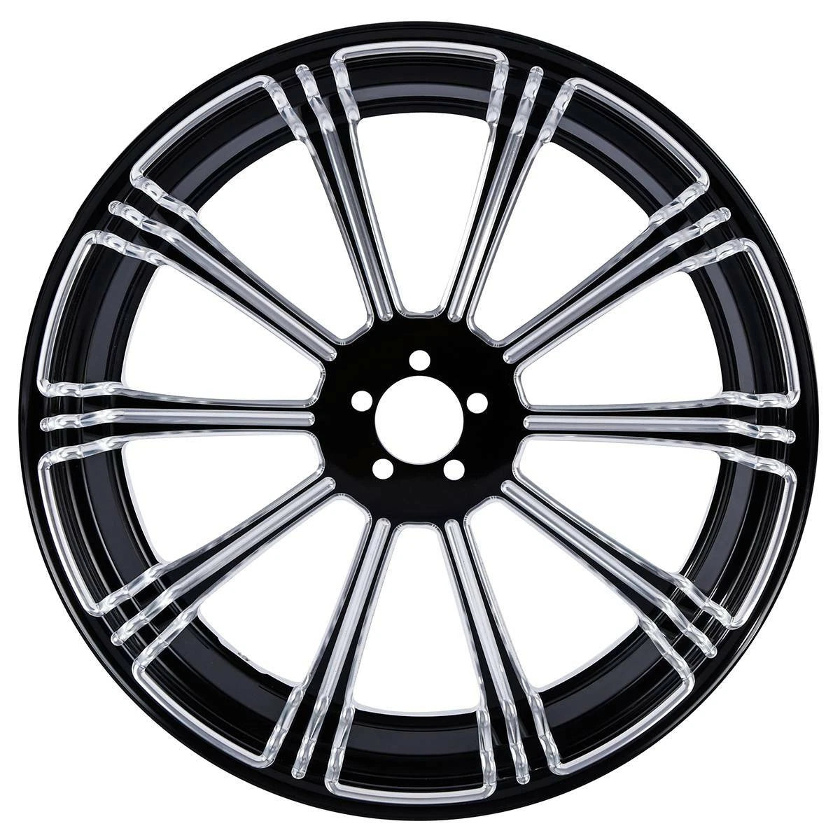 18" Rear Wheel Rim Hub Pulley Sprocket for Harley Road Glide (1997–2008)