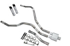 Dual Exhaust Muffler with Slash Cut Tip for Nissan Titan (2004–2006)
