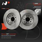 Front Disc Brake Rotors for Chevy Equinox, GMC Terrain (2018-2020)