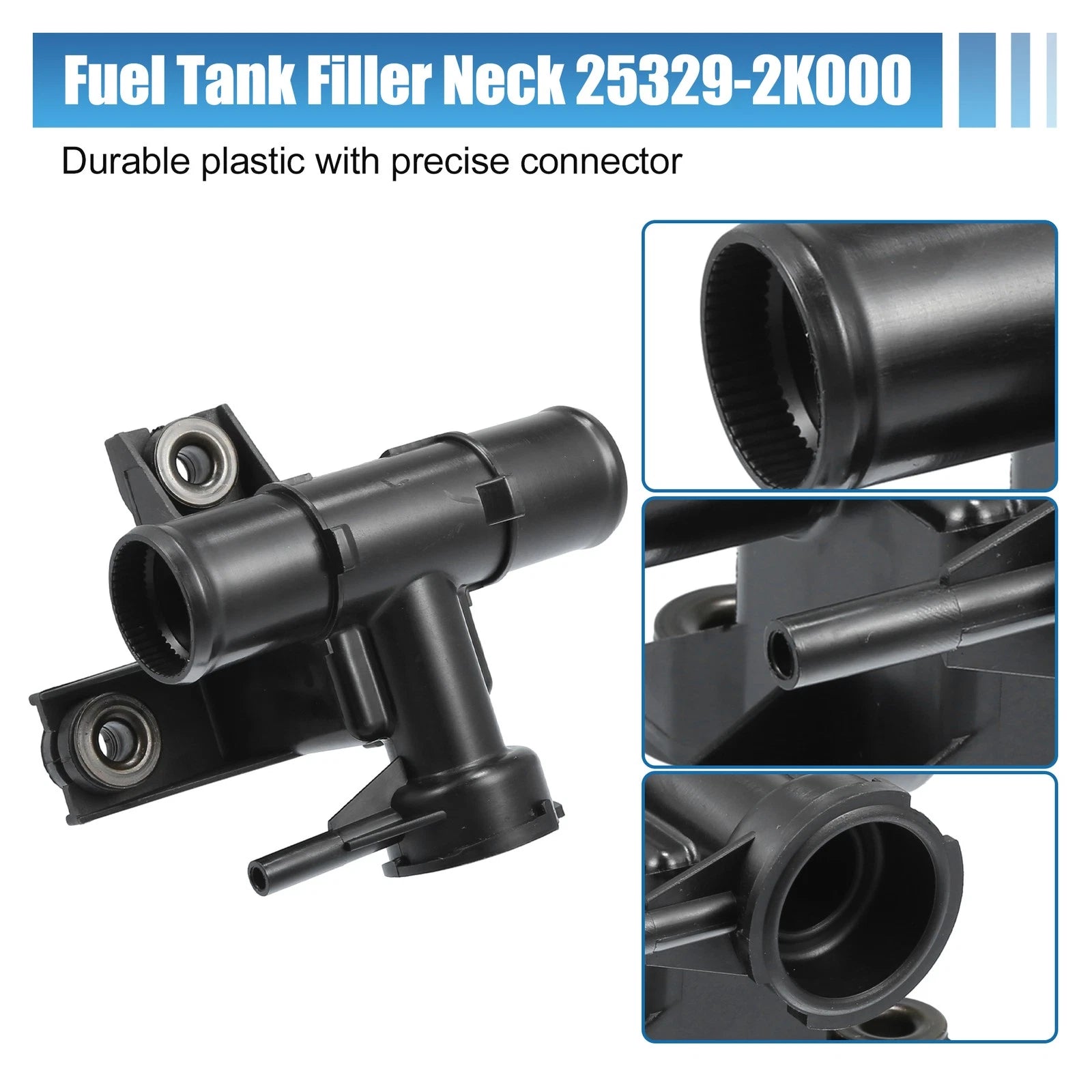 Engine Radiator Coolant Filler Neck for Kia Soul (2010–2011) 253292K000/253303K000