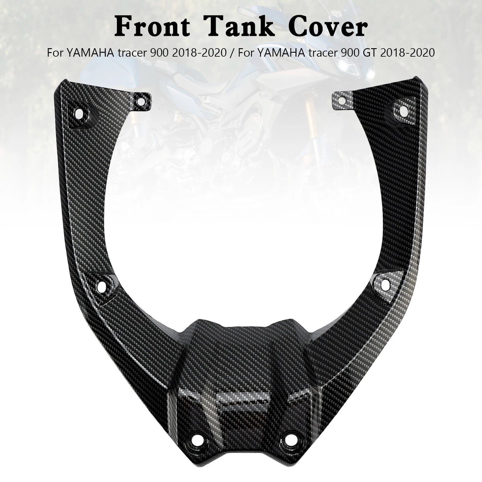 ABS Plastic Front Tank Cover Fairing Panel for Yamaha Tracer 900/GT (2018–2020)