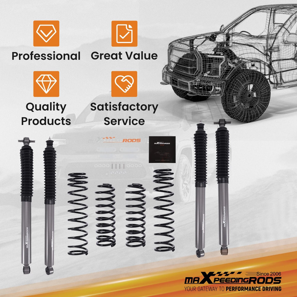 2.5" Lift Leveling Suspension Kit for Jeep Wrangler JK (2007–2018)